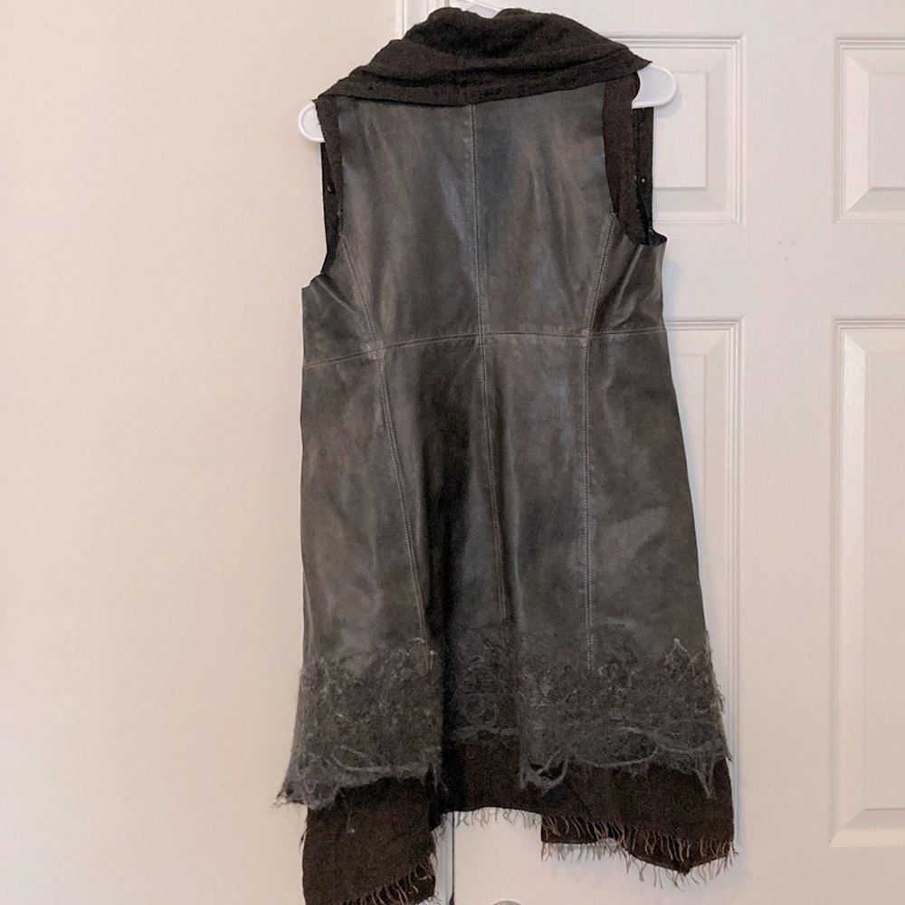 Gimo’s Italian Wool & Cashmere Long Vest, Size S